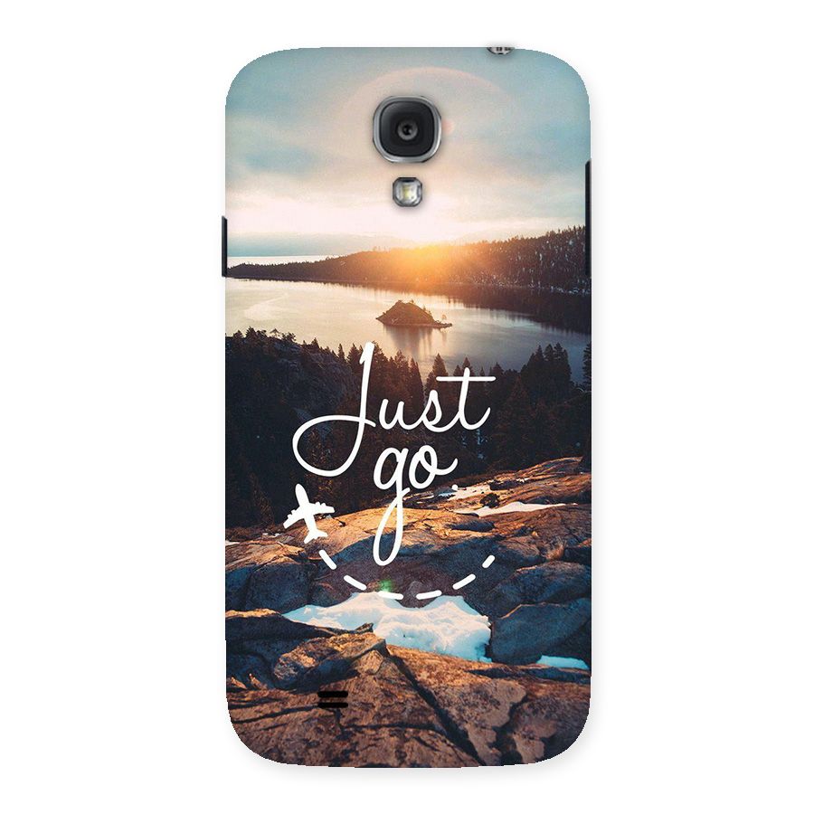 Morning Just Go Back Case for Galaxy S4