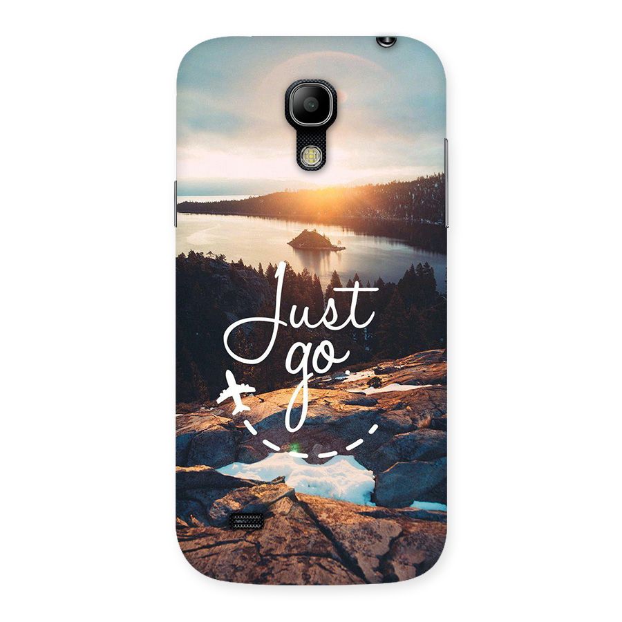 Morning Just Go Back Case for Galaxy S4 Mini