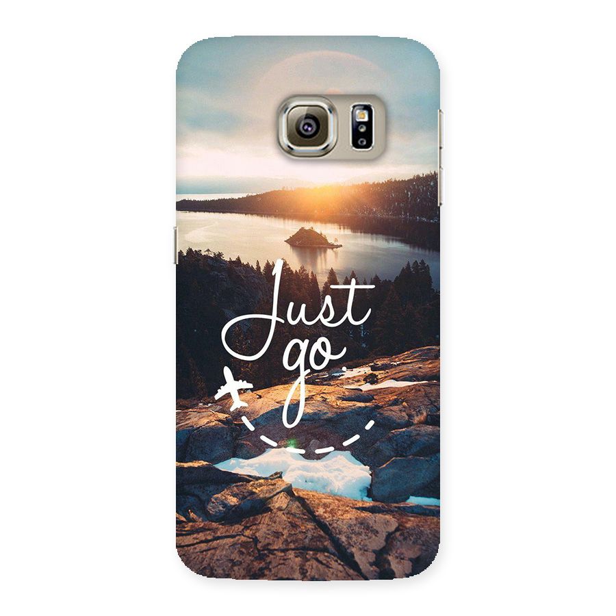 Morning Just Go Back Case for Galaxy S6 edge
