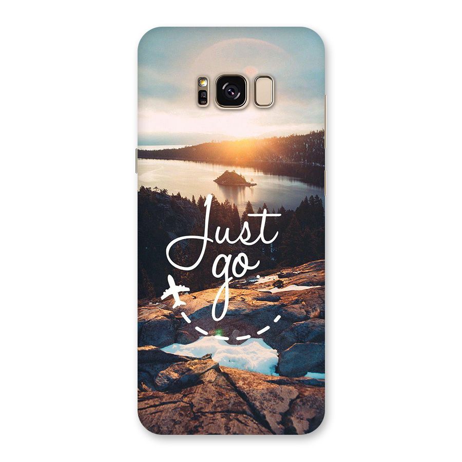 Morning Just Go Back Case for Galaxy S8 Plus