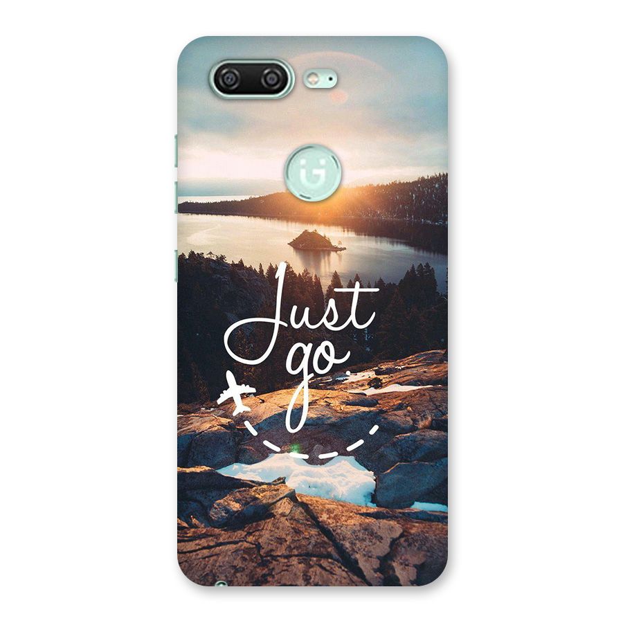 Morning Just Go Back Case for Gionee S10