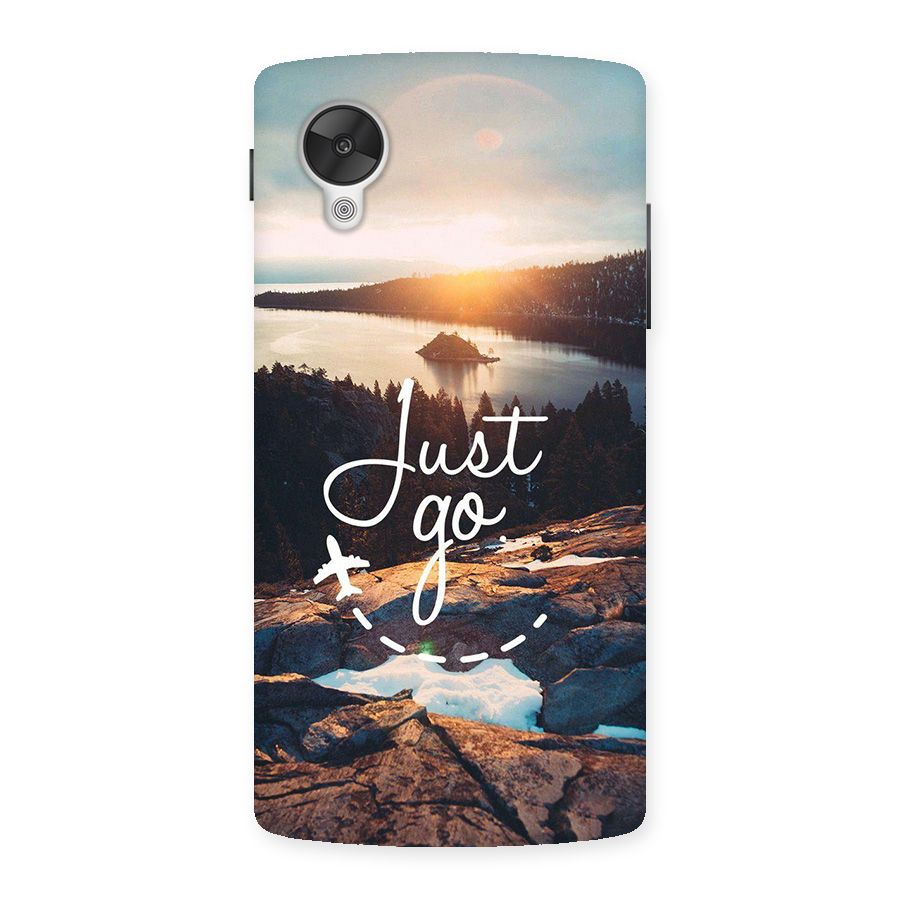 Morning Just Go Back Case for Google Nexus 5