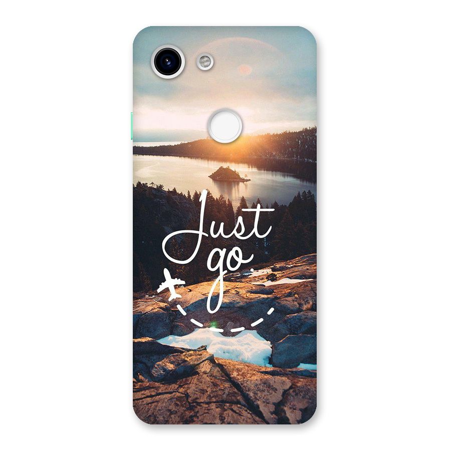 Morning Just Go Back Case for Google Pixel 3