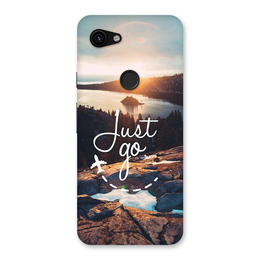 Morning Just Go Back Case for Google Pixel 3a