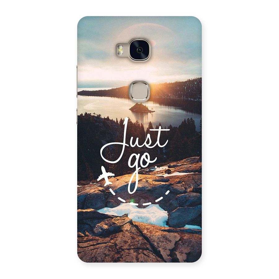 Morning Just Go Back Case for Honor 5X