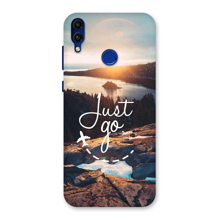 Morning Just Go Back Case for Honor 8C