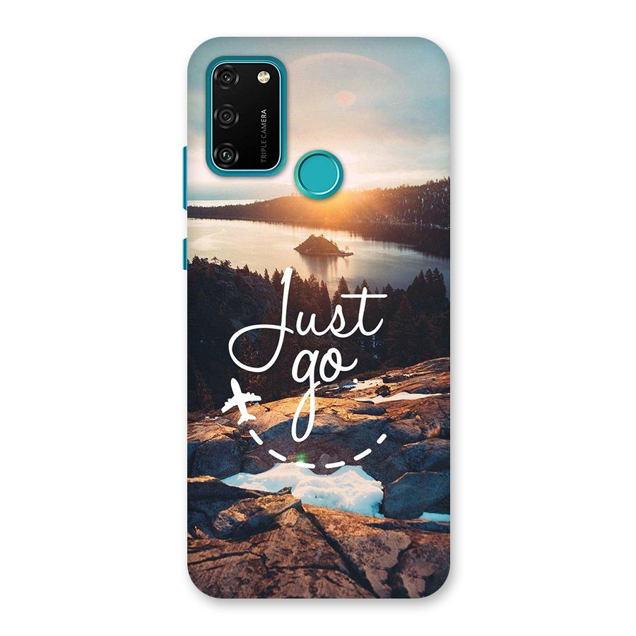 Morning Just Go Back Case for Honor 9A