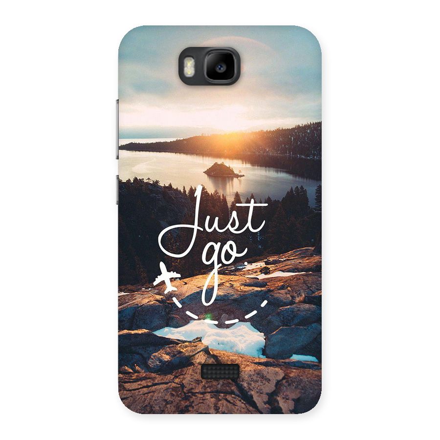 Morning Just Go Back Case for Honor Bee