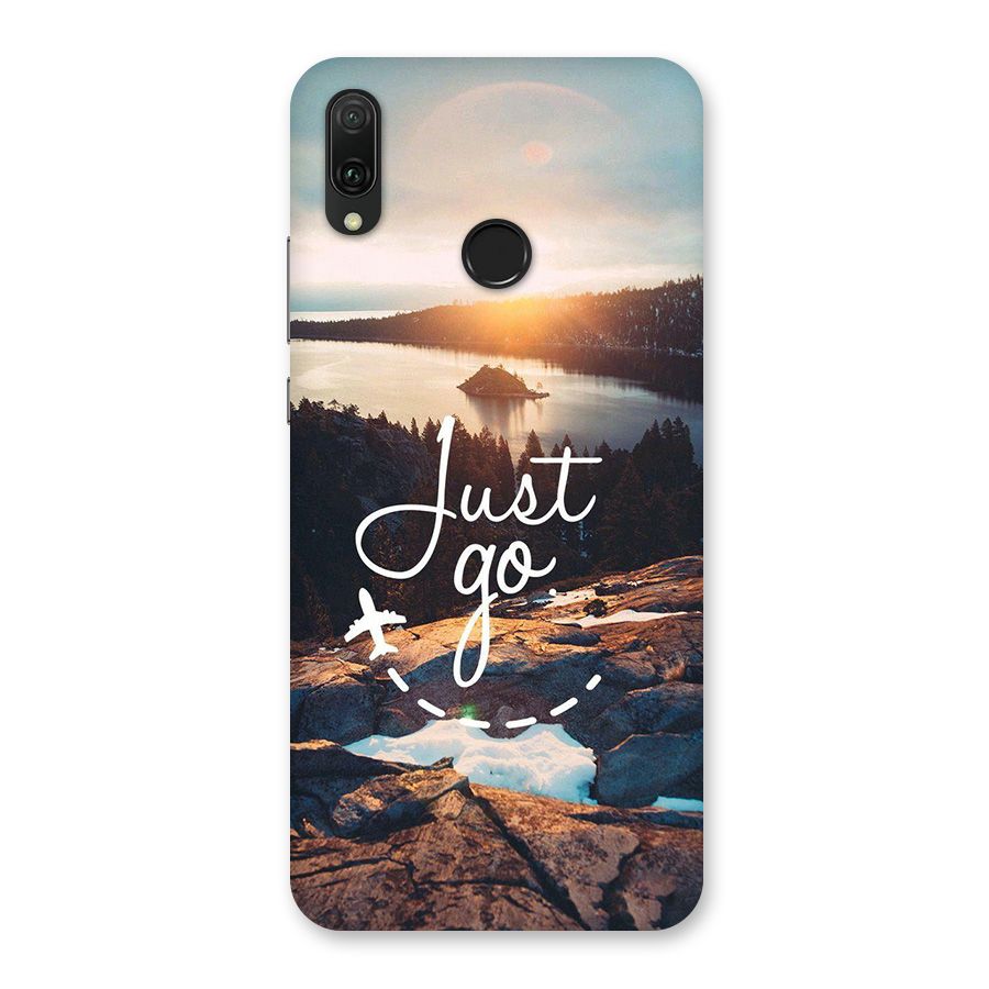 Morning Just Go Back Case for Huawei Y9 (2019)