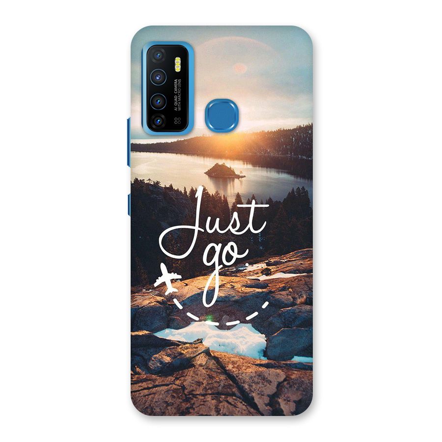 Morning Just Go Back Case for Infinix Hot 9