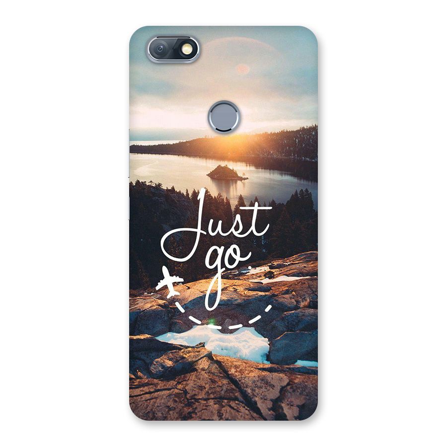 Morning Just Go Back Case for Infinix Note 5