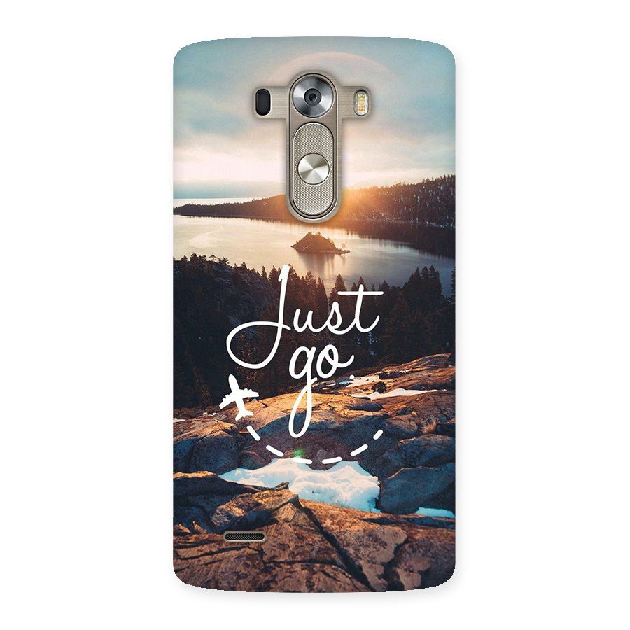 Morning Just Go Back Case for LG G3
