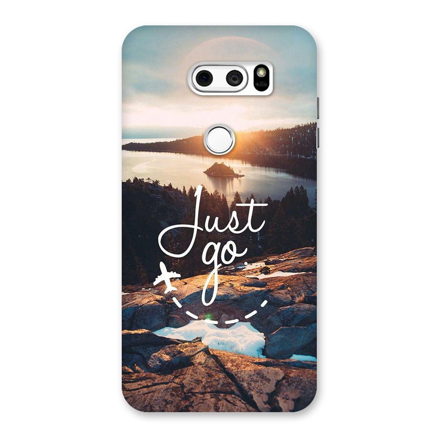 Morning Just Go Back Case for LG V30