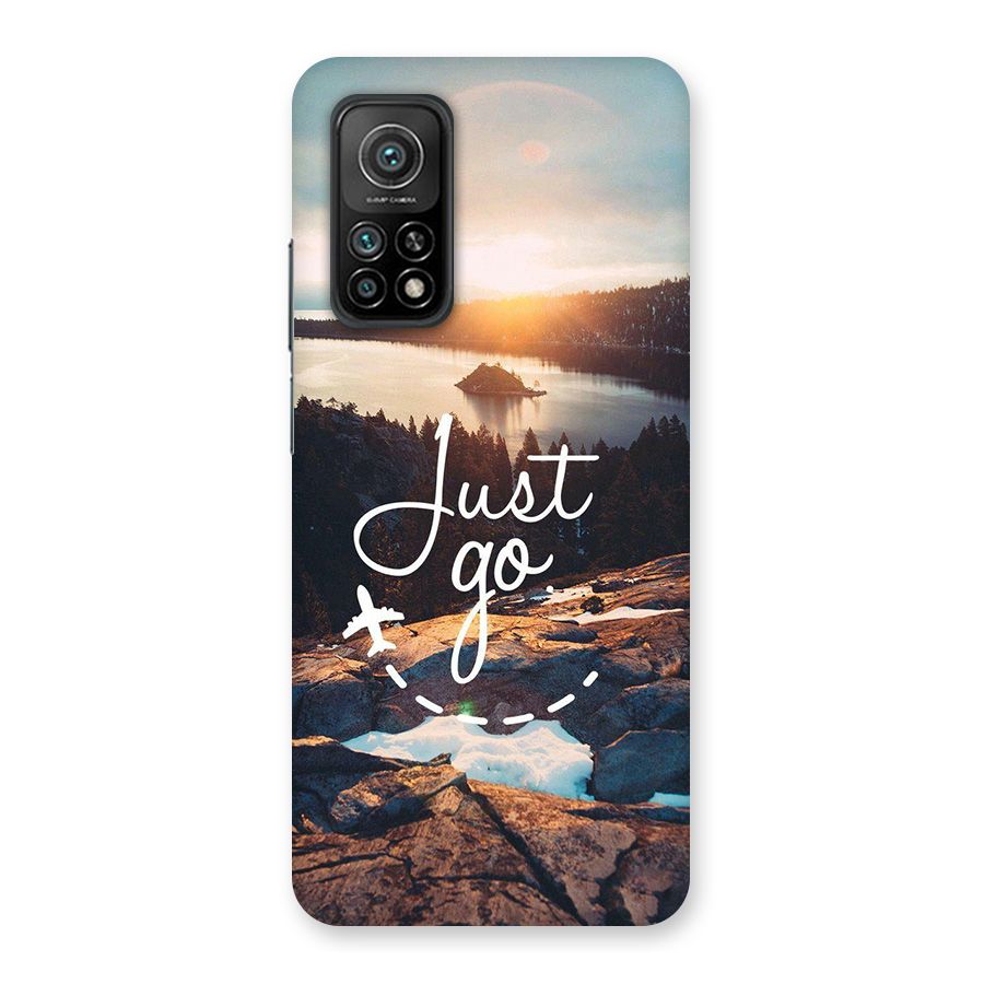Morning Just Go Back Case for Mi 10T 5G
