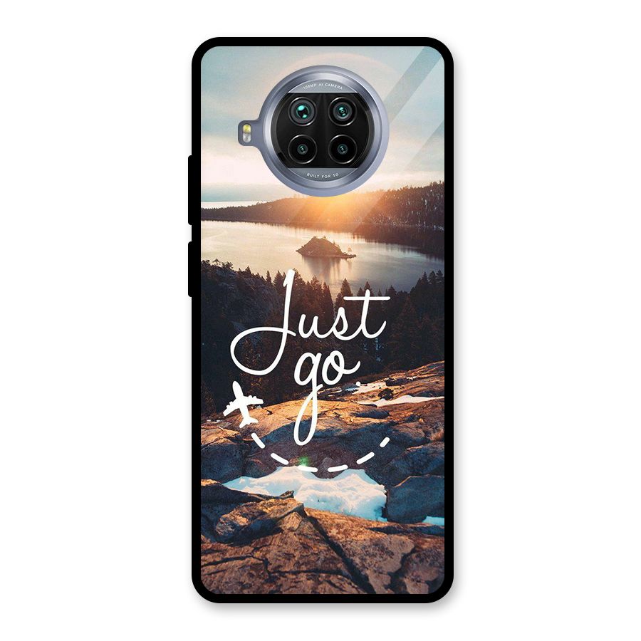 Morning Just Go Glass Back Case for Mi 10i