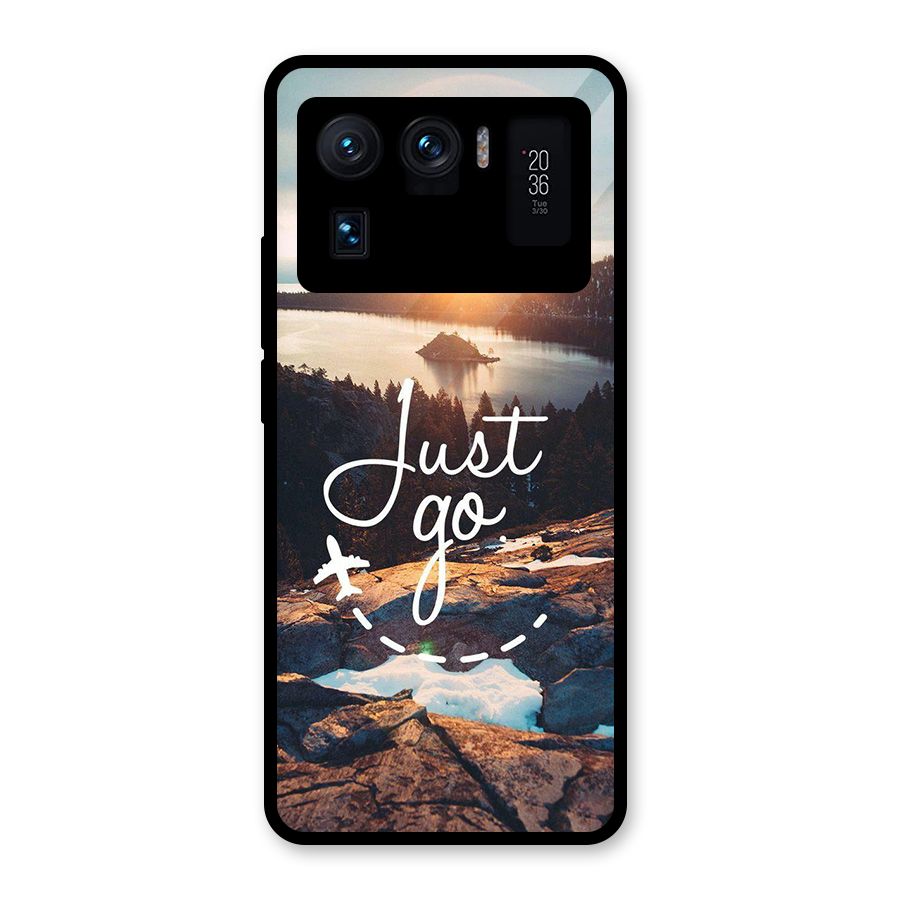 Morning Just Go Glass Back Case for Mi 11 Ultra