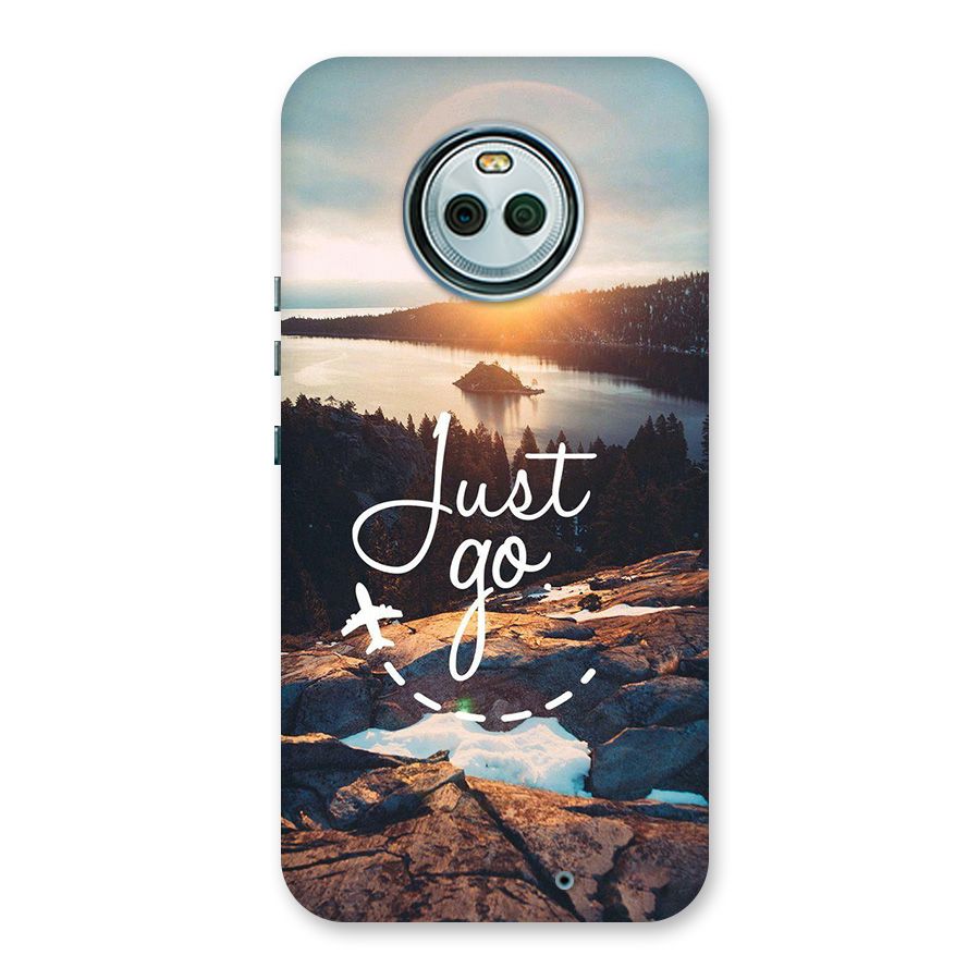 Morning Just Go Back Case for Moto X4