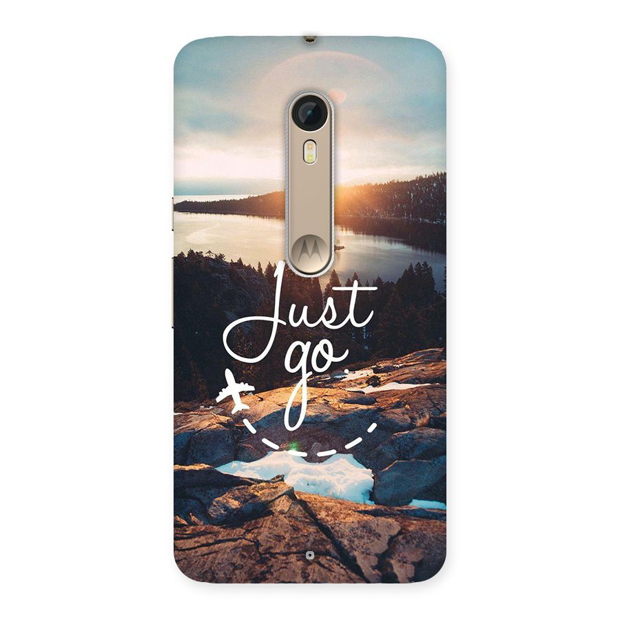 Morning Just Go Back Case for Moto X Style