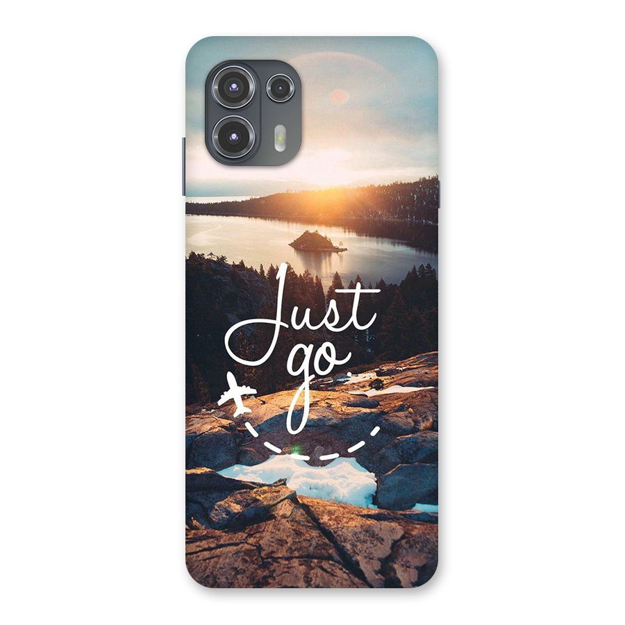 Morning Just Go Back Case for Motorola Edge 20 Fusion
