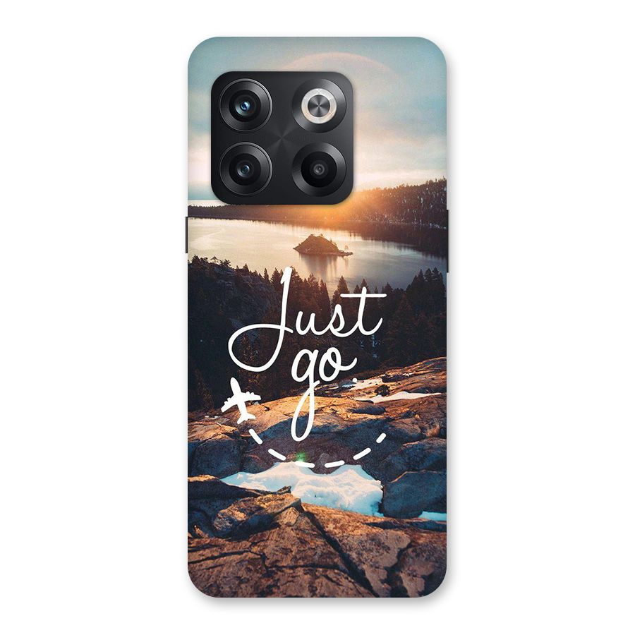 Morning Just Go Glass Back Case for OnePlus 10T