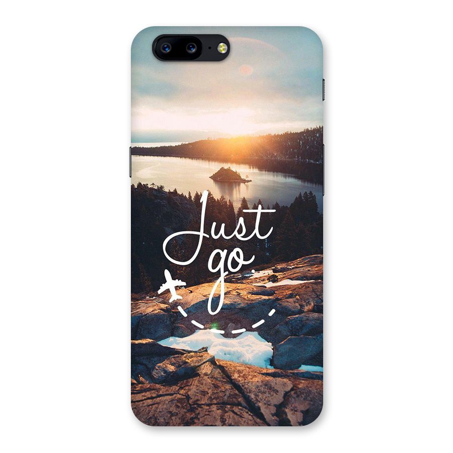 Morning Just Go Back Case for OnePlus 5