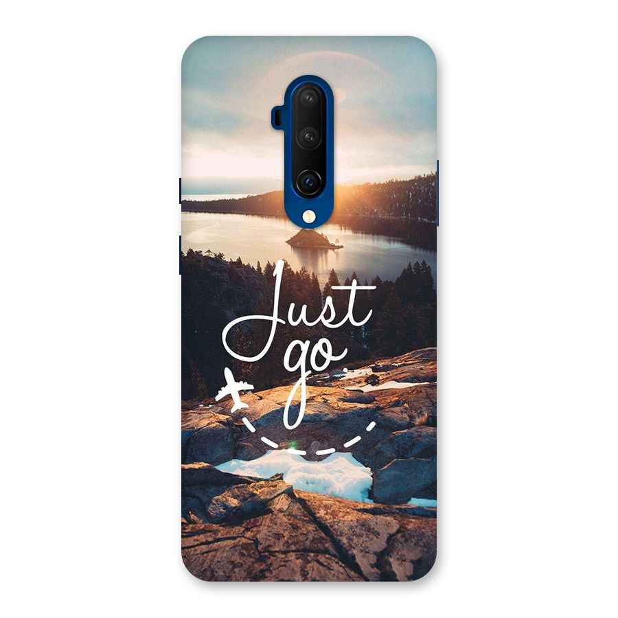 Morning Just Go Back Case for OnePlus 7T Pro