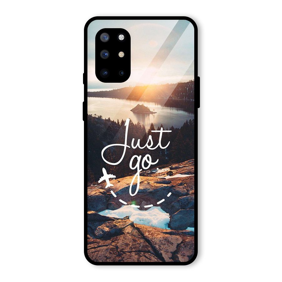 Morning Just Go Glass Back Case for OnePlus 8T