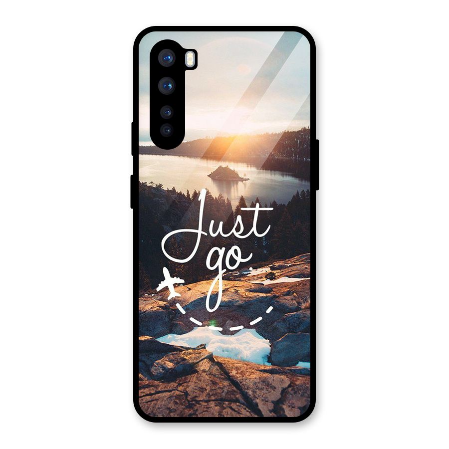 Morning Just Go Glass Back Case for OnePlus Nord