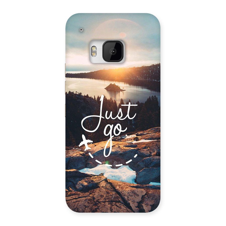 Morning Just Go Back Case for One M9