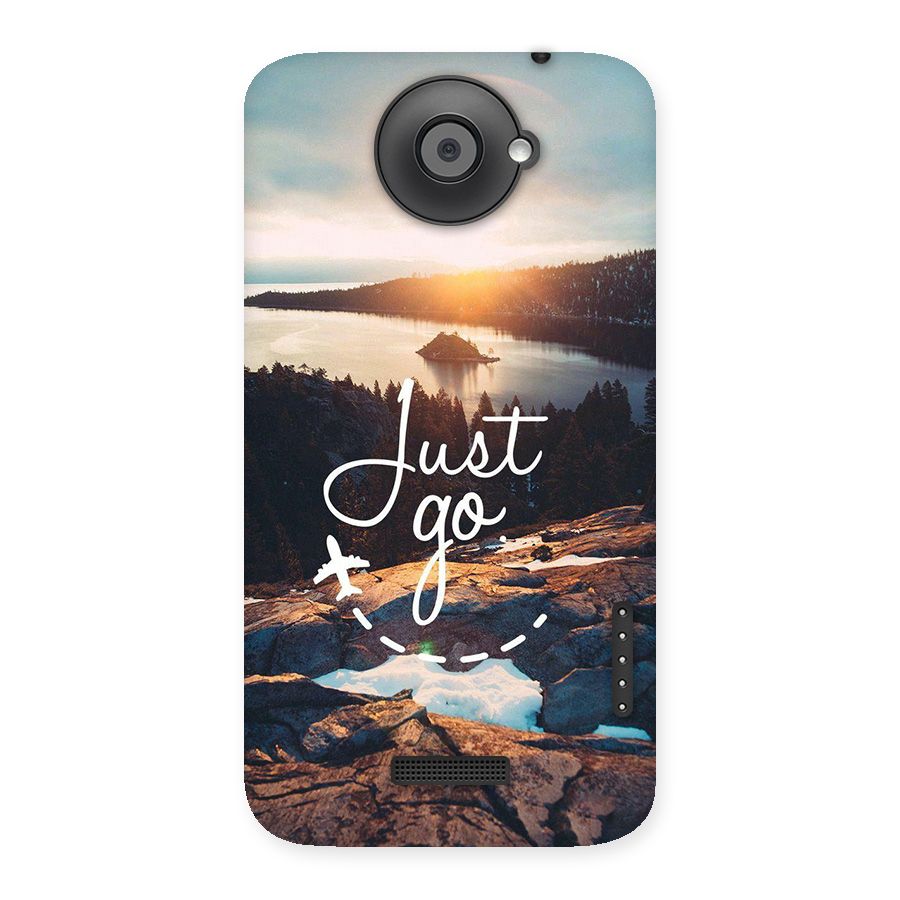Morning Just Go Back Case for One X