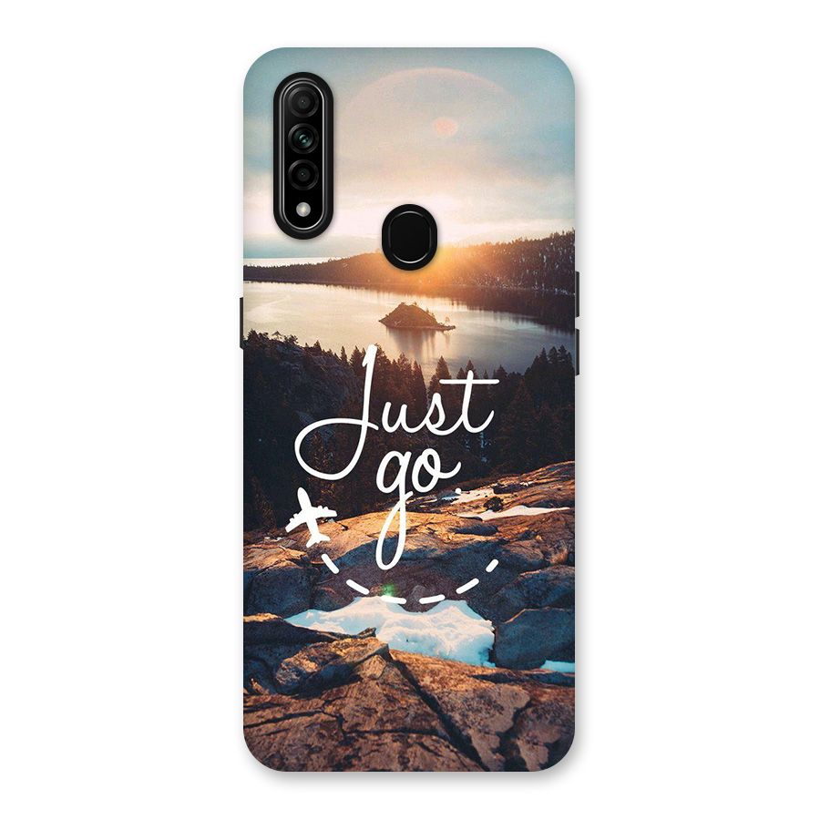 Morning Just Go Back Case for Oppo A31