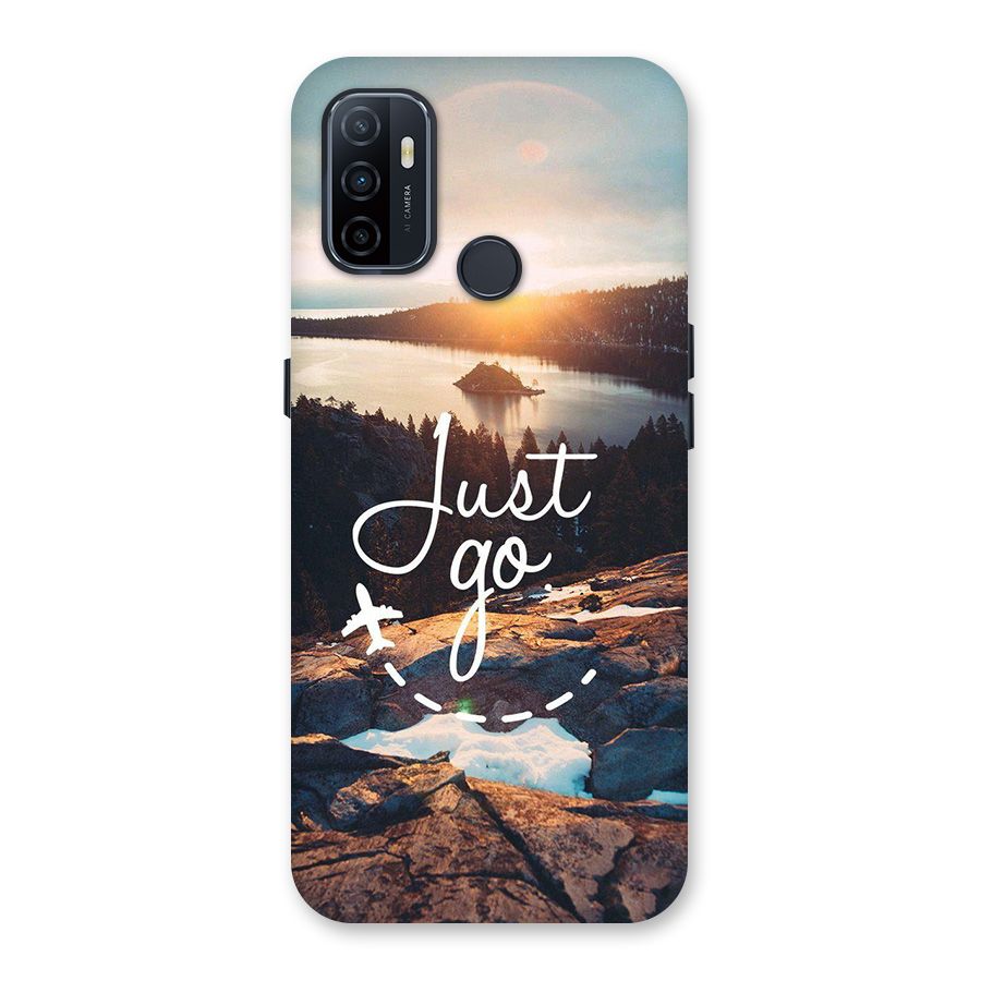 Morning Just Go Back Case for Oppo A32