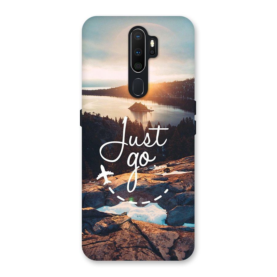Morning Just Go Back Case for Oppo A5 (2020)