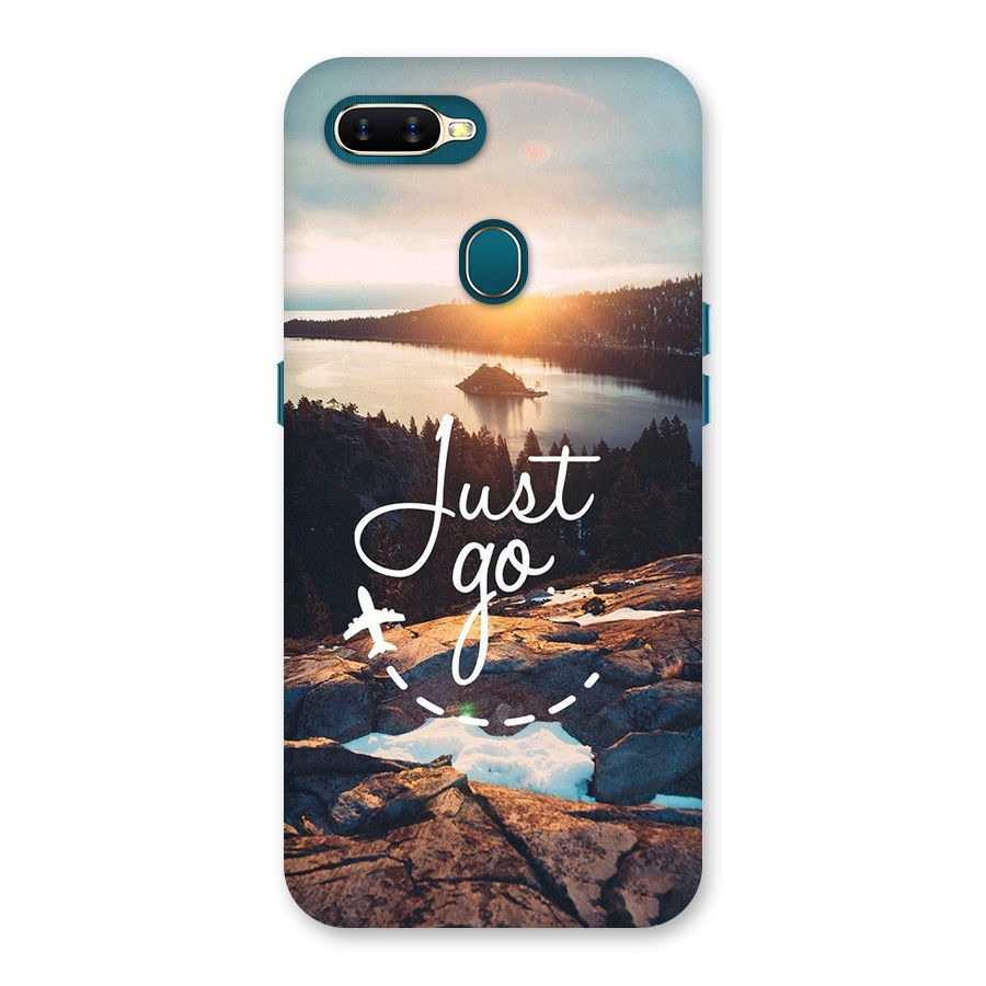 Morning Just Go Back Case for Oppo A7