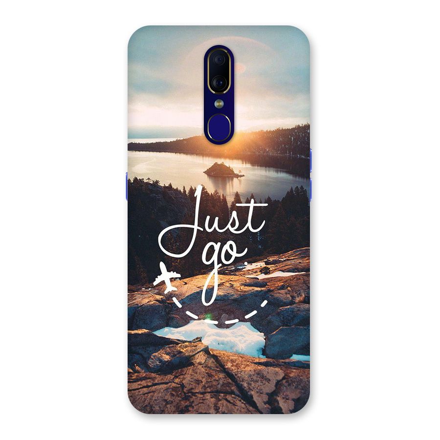 Morning Just Go Back Case for Oppo A9
