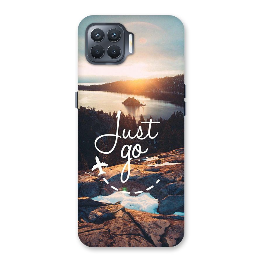 Morning Just Go Back Case for Oppo F17 Pro