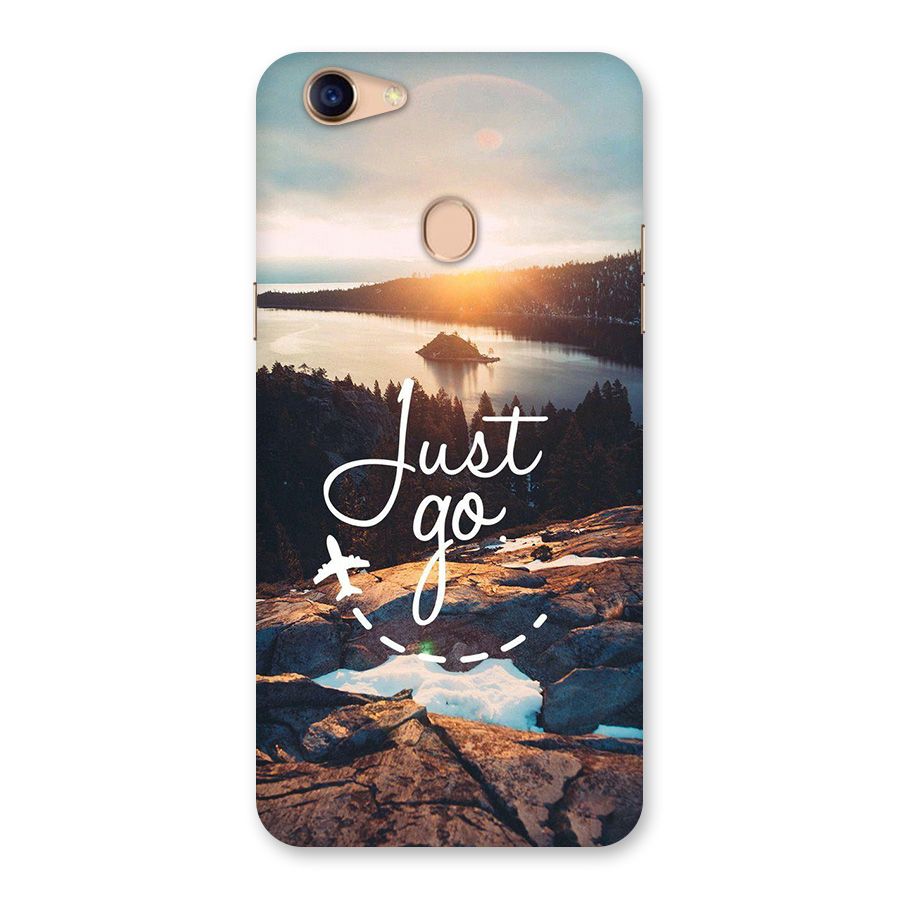 Morning Just Go Back Case for Oppo F5 Youth