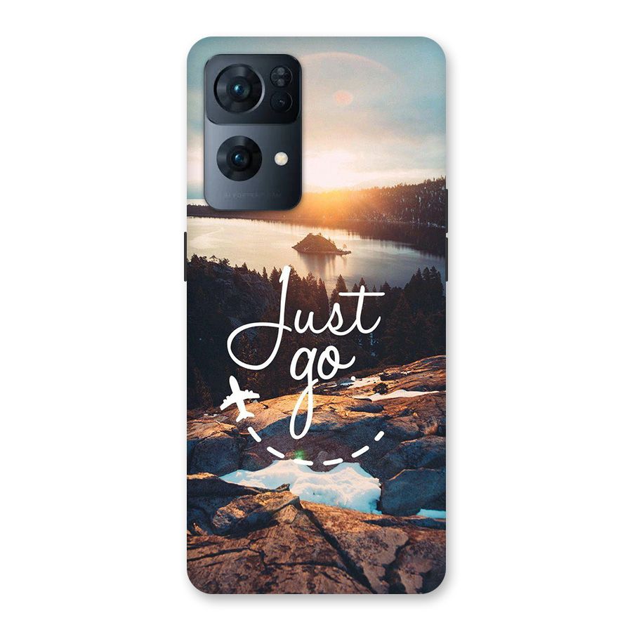 Morning Just Go Back Case for Oppo Reno7 Pro 5G