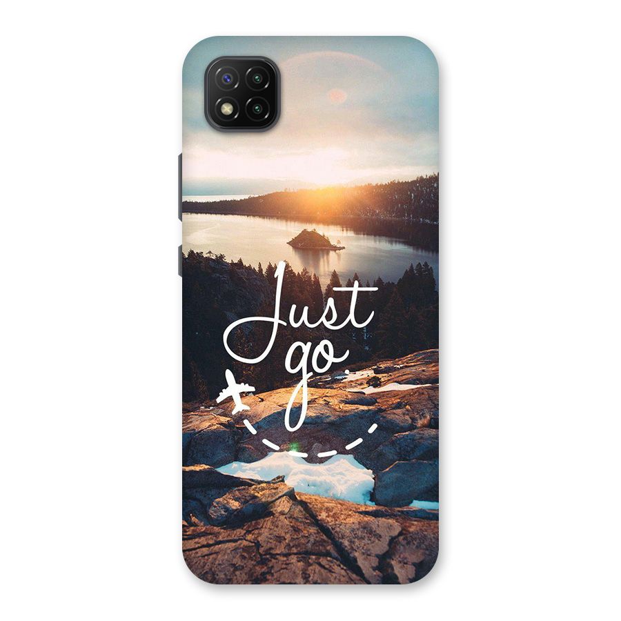 Morning Just Go Back Case for Poco C3