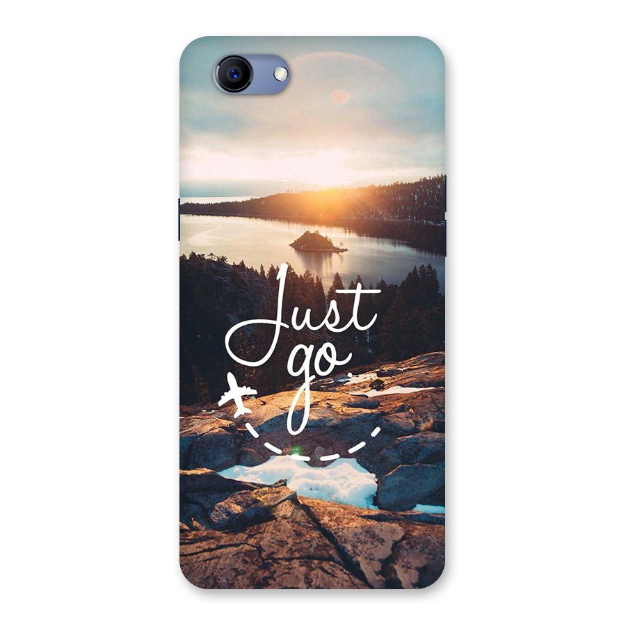 Morning Just Go Back Case for Realme 1
