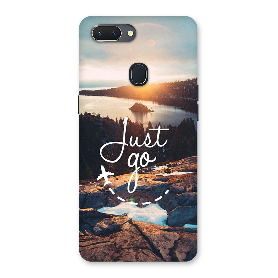 Morning Just Go Back Case for Realme 2