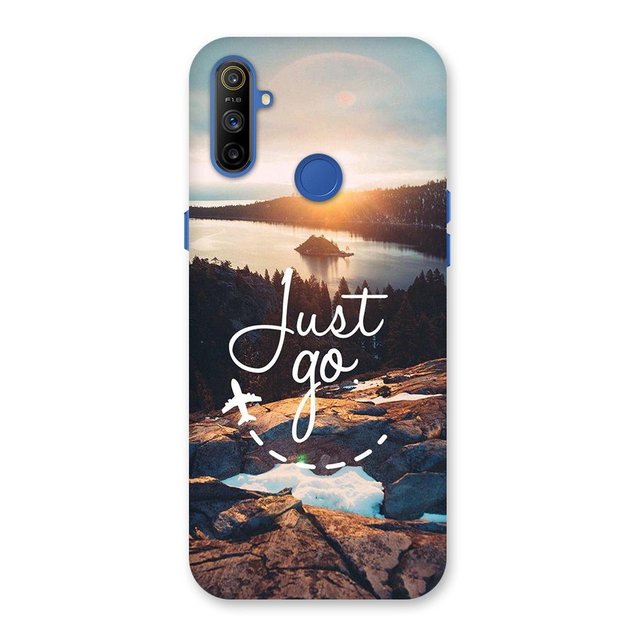 Morning Just Go Back Case for Realme Narzo 10A