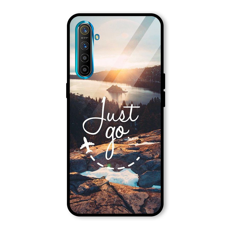 Morning Just Go Glass Back Case for Realme X2