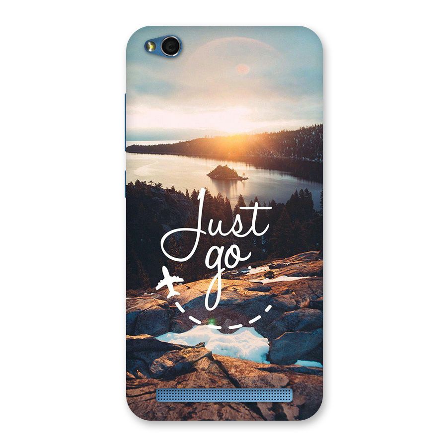 Morning Just Go Back Case for Redmi 5A