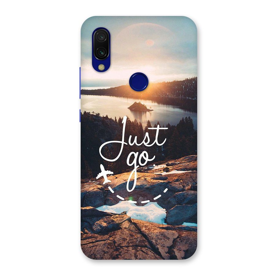 Morning Just Go Back Case for Redmi 7