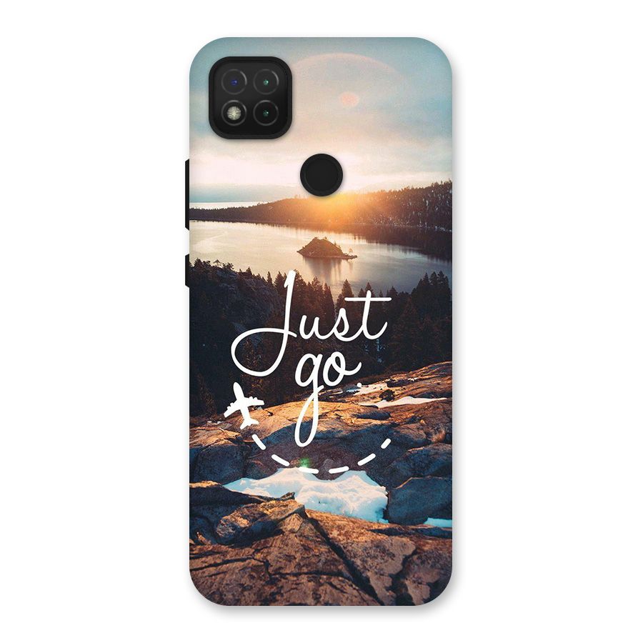 Morning Just Go Back Case for Redmi 9 Activ