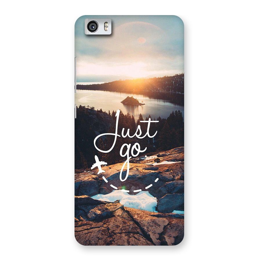 Morning Just Go Back Case for Redmi Mi 5