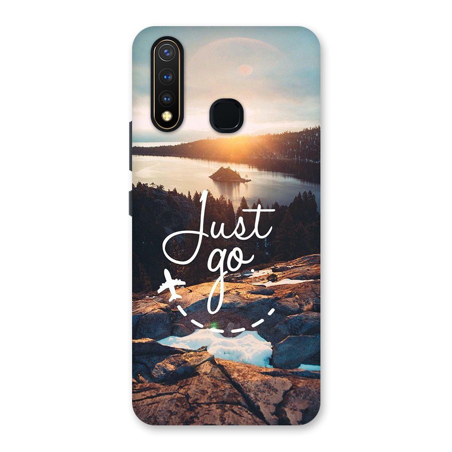 Morning Just Go Back Case for Vivo Y19