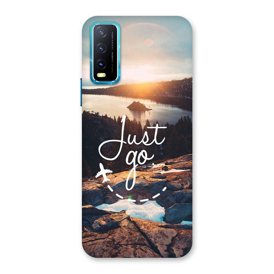 Morning Just Go Back Case for Vivo Y20A