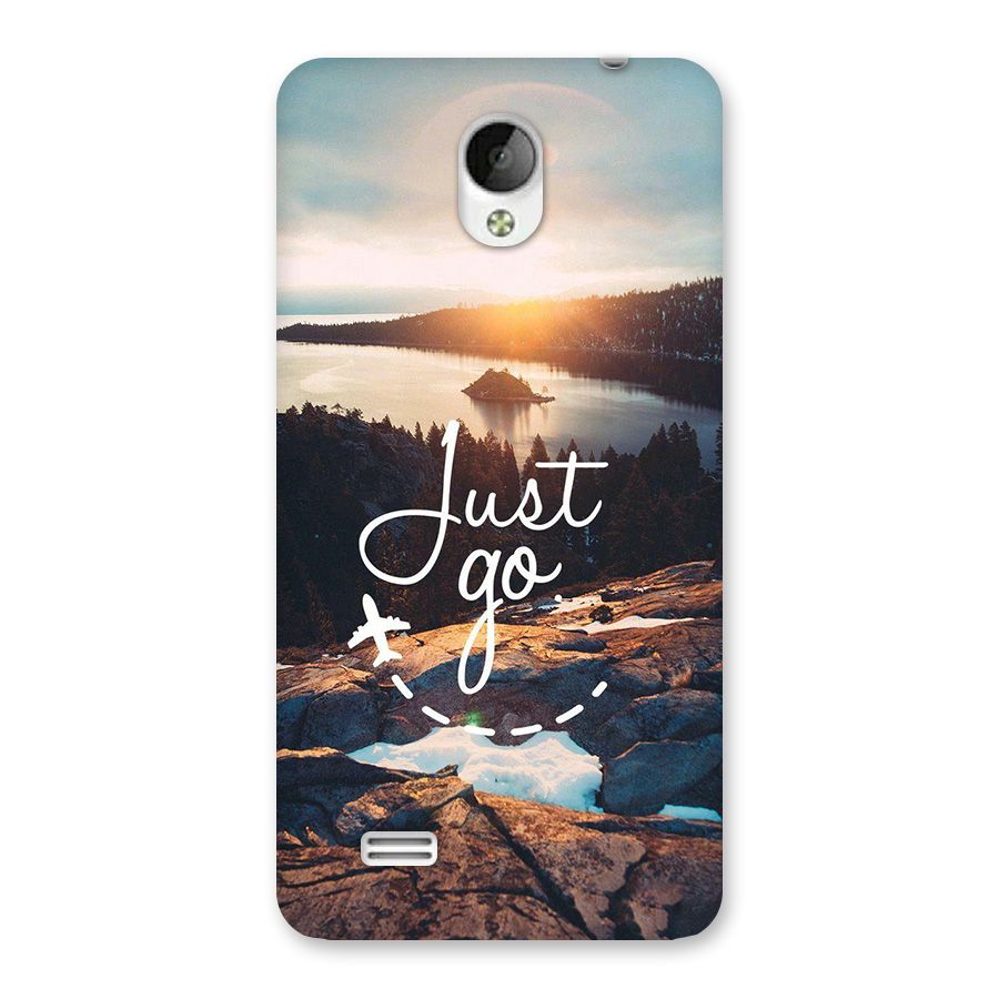 Morning Just Go Back Case for Vivo Y21